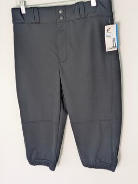 Champro Men Triple Crown 2.0 Knicker Baseball Capri Pants Black Sz M 32-34" New